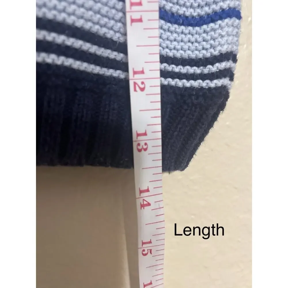 Old Navy Baby Unisex Size 18- 24 Months Acrylic Knitted Striped Rainbow Sweater